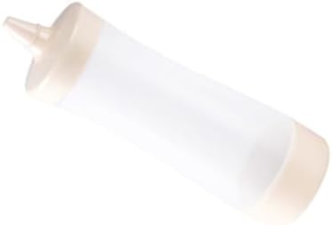 HOLIDYOYO 350ml Reusable Squeeze Bottle for Salad Dressing and Condiments