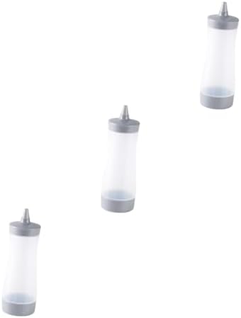 HOLIDYOYO 3pcs Squeeze Bottle Condiment Dispenser