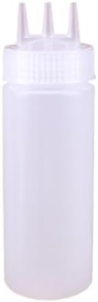 KLEYE 450ml White Condiment Squeeze Bottle 1