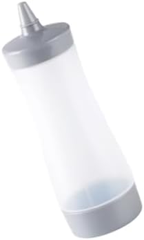 PRETYZOOM 3PCS Condiment Squeeze Bottles for Ketchup and Salad Dressing