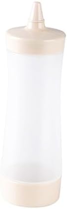 COLLBATH 350ML Reusable Salad Dressing Squeeze Bottle