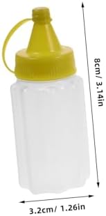 HOLIDYOYO 12pc Mini Squeeze Bottles for Condiments