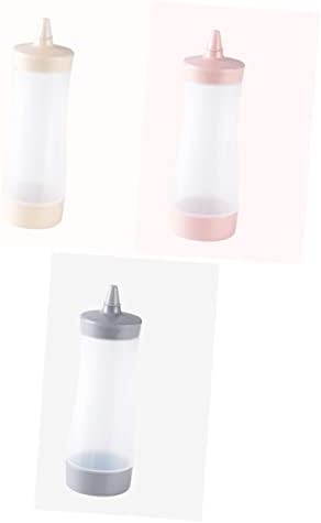 HOLIDYOYO 2 Pcs Reusable Squeeze Sauce Bottles
