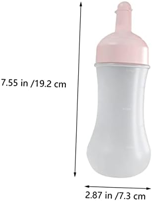 HOLIDYOYO 2Pcs 350ml Condiment Squeeze Bottles with Measurement