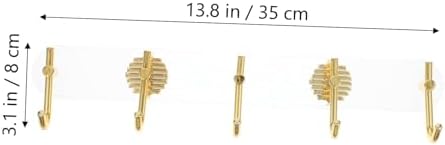 Ciieeo Wall Mounted Towel Hook Strong Adhesive Broom Mop Holder