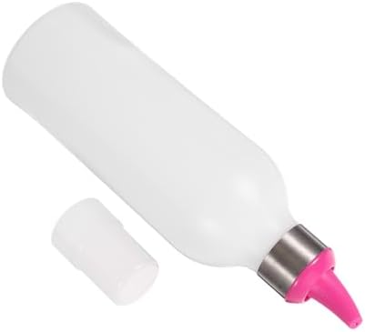 Reusable Condiment Squeeze Bottle with Secure Cap