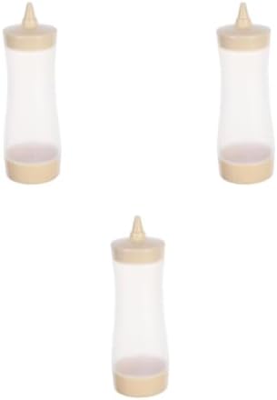 HOLIDYOYO 9 Pcs Reusable Condiment Squeeze Bottles with Lids 1