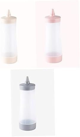 HOLIDYOYO 2pcs Condiment Squeeze Bottles Reusable