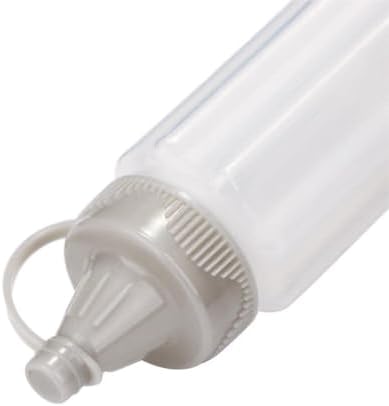 KLEYE Red Condiment Squeeze Bottles For Sauces