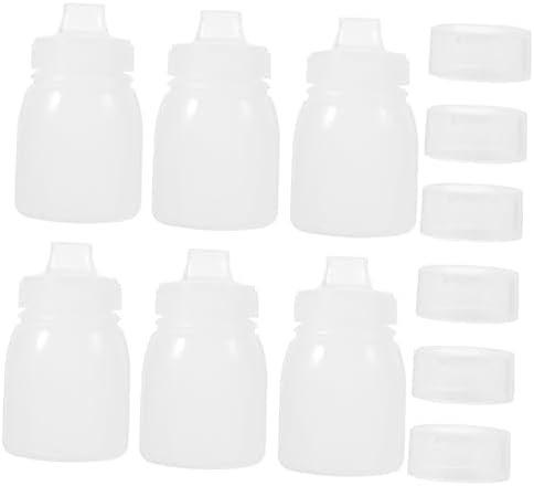 CIYODO 6pcs Condiment Squeeze Bottles Set 180ml