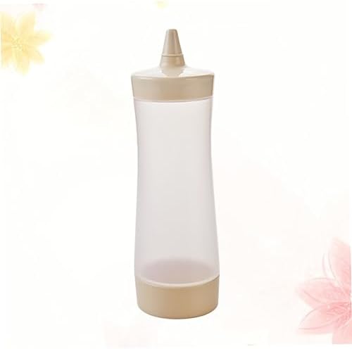 PRETYZOOM 6-Piece Condiment Squeeze Bottle Set with Lids