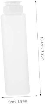 CIYODO 300ML Reusable Oil Dispenser Squeeze Bottle with Measurement Scale