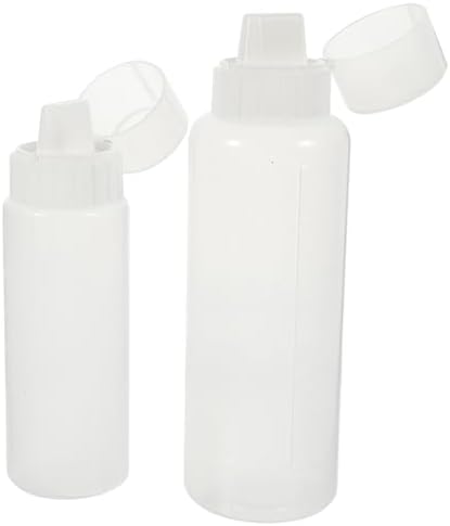 CIYODO 5-Hole Spill-Proof Condiment Squeeze Bottles
