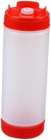 Dual Head Squeeze Bottles 20oz Ketchup and Sauce Dispenser