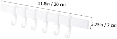 FOYTOKI 3pcs Gold Plated Adhesive Hook Rack 1
