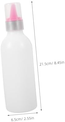 Reusable Condiment Squeeze Bottle with Secure Cap