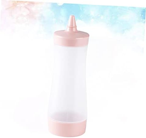 3pcs Plastic Squeeze Sauce Bottles for BBQ Camping