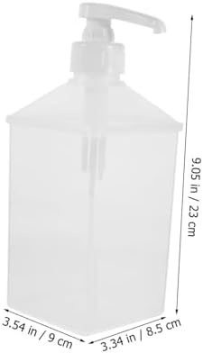 Plastic Bottle Juice Storage with Syrup Pump 1100ml