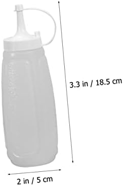 HOLIDYOYO Squeezing Sauce Bottle with Lid for Kitchen Use 1