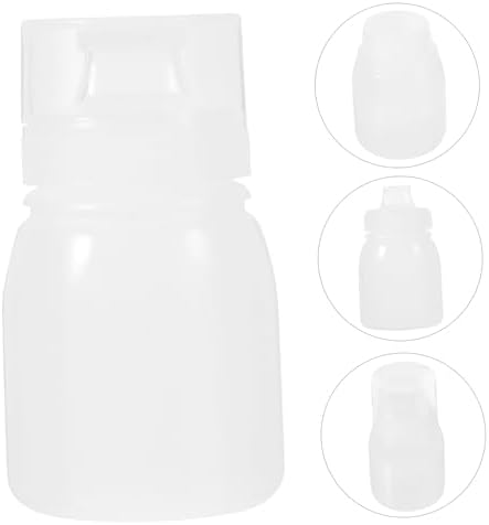 6pcs Sauce Squeeze Bottles for Salad Dressing Wide Mouth Ketchup Bottles