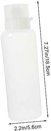 2pcs Squeeze Bottles for Ketchup Mustard Salad Dressings 350ml and 175ml