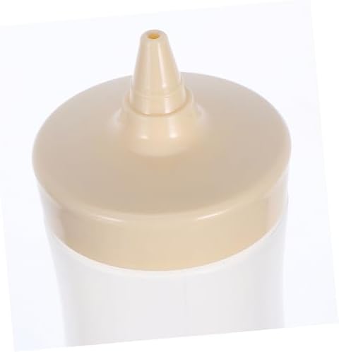 VINTORKY Condiment Squeeze Bottles Cream Color