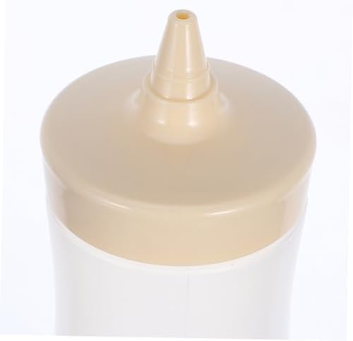 3PC Collbath Squeeze Condiment Bottles Leakproof Salad Dressing Mustard Ketchup Dispensers