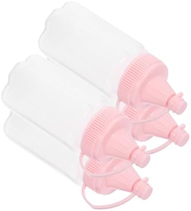 Alipis 4PCS Reusable Condiment Squeeze Bottles for Kitchen Use 1