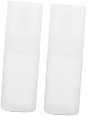 2 Pack Reusable Condiment Squeeze Bottles for Ketchup and Mustard