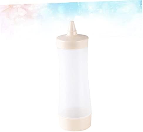 COLLBATH 350ML Reusable Salad Dressing Squeeze Bottle