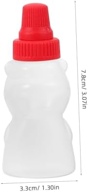 Bear Shaped Mini Sauce Bottles for Kitchen Use 1