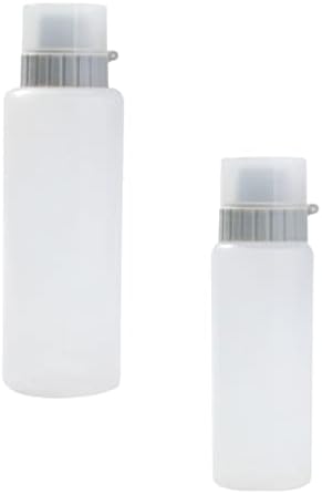 Hemoton 2pcs Reusable Condiment Squeeze Bottles