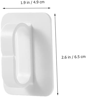 SOLUSTRE 6Pcs Heavy Duty Adhesive Wall Hooks