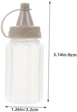 12pcs Leakproof Condiment Squeeze Bottles for Home and Travel 1