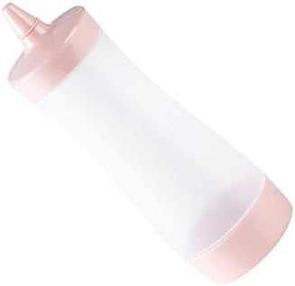 Luxshiny Reusable Condiment Squeeze Bottles Set of 2
