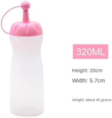 KLEYE Squeeze Bottles Set Of 5 320ml Blue