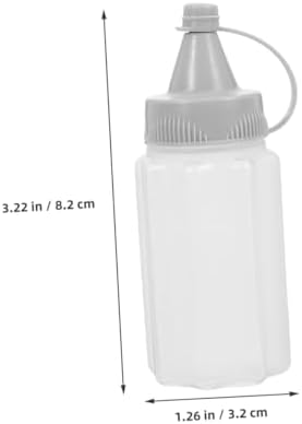 VINTORKY 8PCS Reusable Condiment Squeeze Bottles
