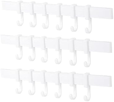 FOYTOKI 3pcs Gold Plated Adhesive Hook Rack 1