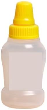 KLEYE Yellow Condiment Squeeze Bottles 1