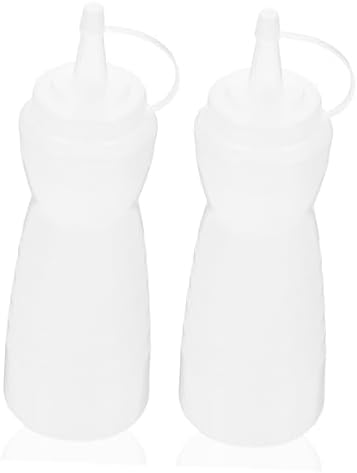 BIUDECO 2 Pack Ketchup Squeeze Bottles