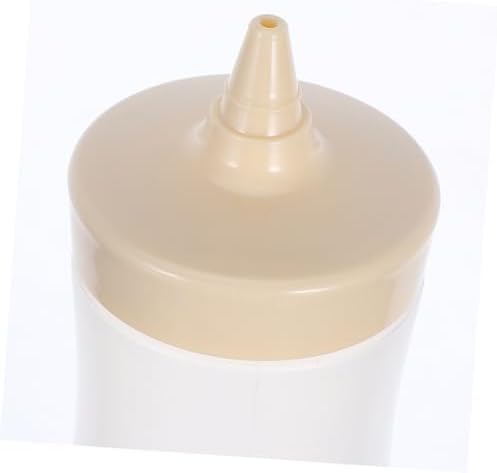 HOLIDYOYO 3PC Cream Color Condiment Squeeze Bottles