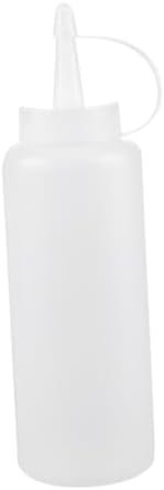 Salad Dressing Bottles with Lid 4 Piece Set