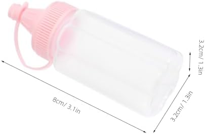 CIYODO 4pcs PP Condiment Squeeze Bottles