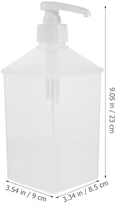 Cabilock 1100ML Condiment Squeeze Bottle White