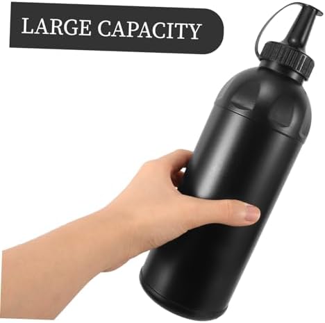 Totority 900ml Plastic Condiment Squeeze Bottles for Kids and Group Play