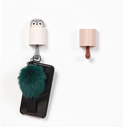 Cute Squirrel Keychain Hooks for Kids and Home Decoration