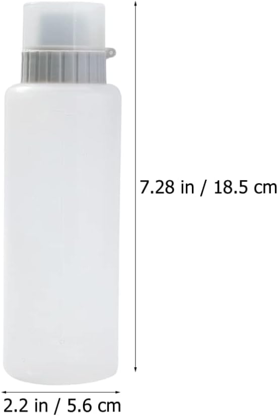 Hemoton 2pcs Reusable Condiment Squeeze Bottles