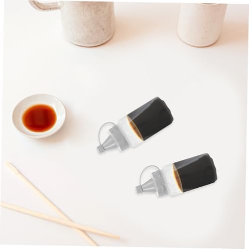 BIUDECO 4 Pack Condiment Squeeze Bottles 1