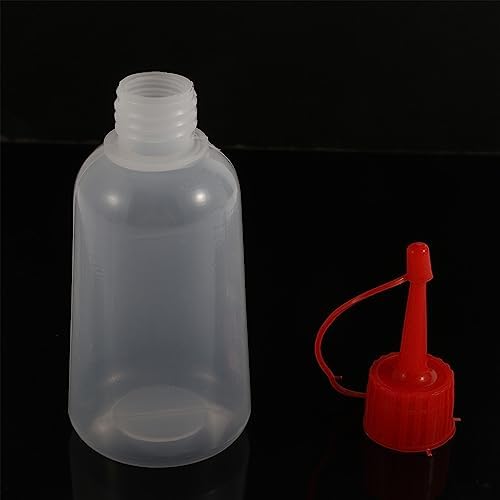 100ml Soft Plastic Condiment Squeeze Bottle with Tip Cap