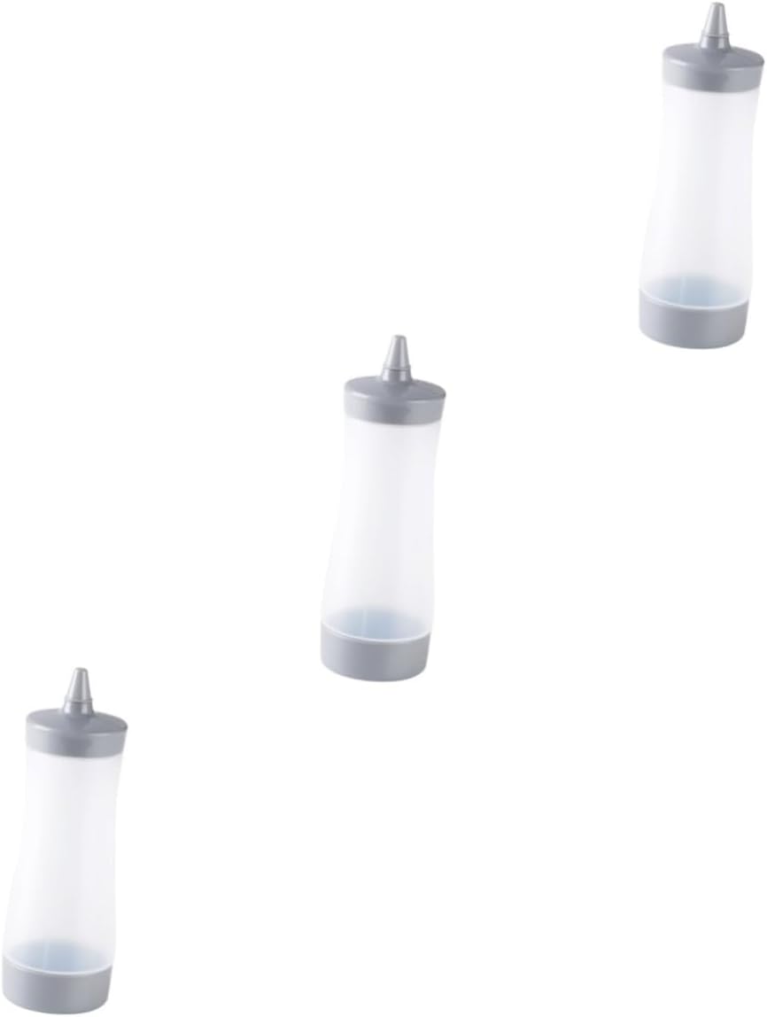 HOLIDYOYO 3pcs Squeeze Bottle Condiment Dispenser